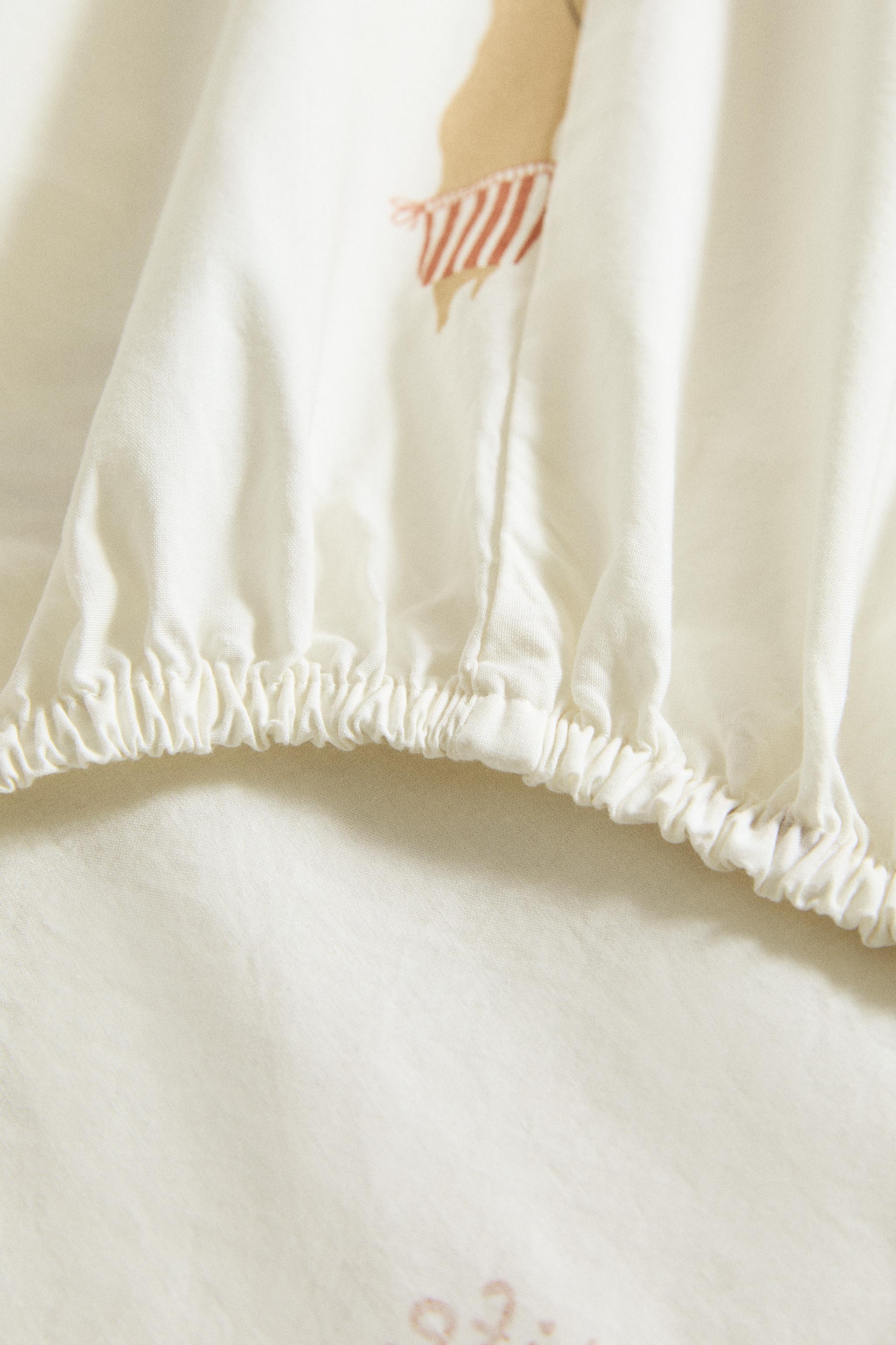 KIDS' DOGS FITTED SHEET